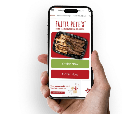 Fajita Pete's Mobile App